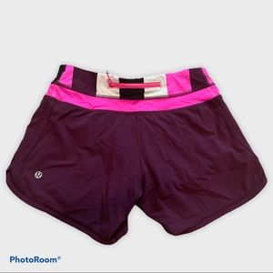 Lululemon Groovy Run shorts - Plum Sz 2